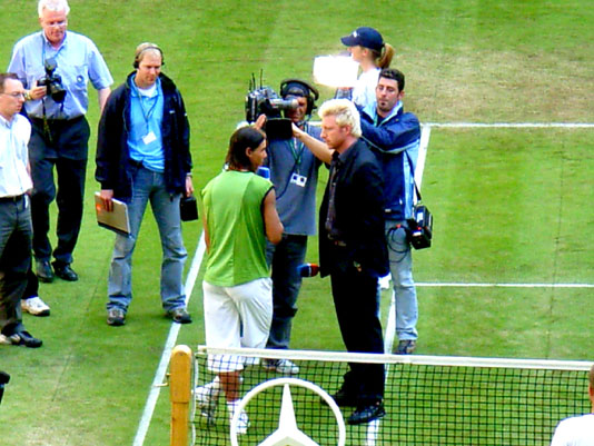 DSF-Interview B. Becker & R. Nadal