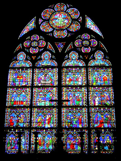 Fenster im Notre Dame