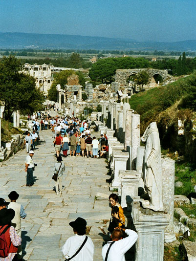 Ephesos - Menschenmassen